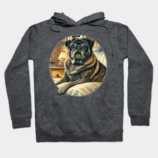 Brindle Pug Hoodie